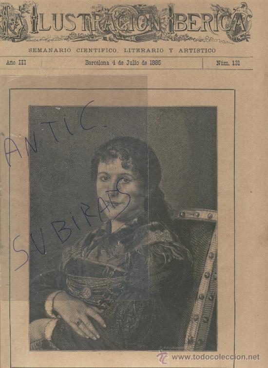 Coleccionismo de revistas y peri&oacute;dicos: REVISTA.A&Ntilde;O 1885.PINTORES.DEFREGGER.MAIGNAN.PINCHART.LOBRICHON.POMPEYA.