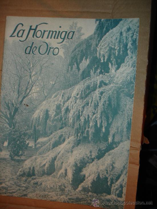 Coleccionismo de revistas y peri&oacute;dicos: LA HORMIGA DE ORO