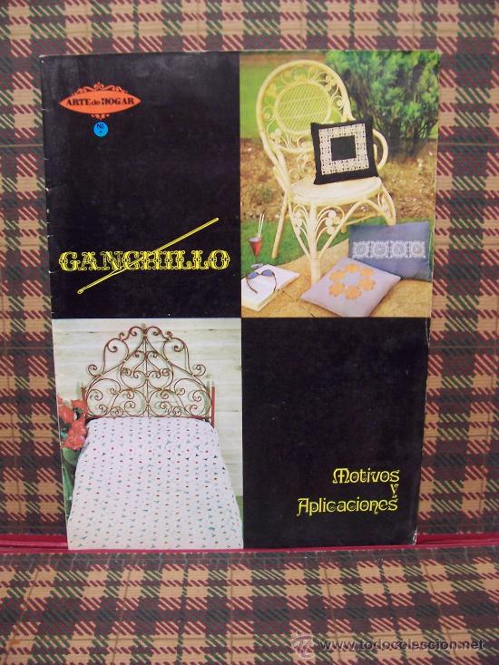 Coleccionismo de Revistas y Peri&oacute;dicos: GANCHILLO - GANCHILLO - N&ordm; 4 - MOTIVOS Y APLICACIONES - A COLOR Y BLANCO Y NEGRO