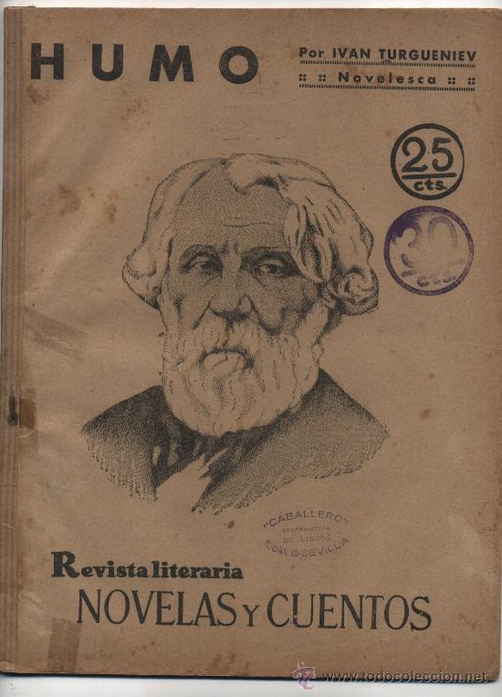 Collectionnisme de Revues et Journaux: Revista Literaria.Novelas y Cuentos n&ordm;  52.  Humo. A&ntilde;o 1931.