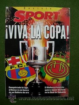 Coleccionismo de Revistas y Peri&oacute;dicos: REVISTA SPORT , VIVA LA COPA , BARCELONA - MALLORCA