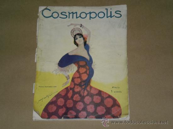 Coleccionismo de revistas y peri&oacute;dicos: REVISTA COSMOPOLIS / A&Ntilde;O IV - N&ordm; 33 / SEPTIEMBRE DE 1930 / 98 P&Aacute;GINAS / ILUSTRADA