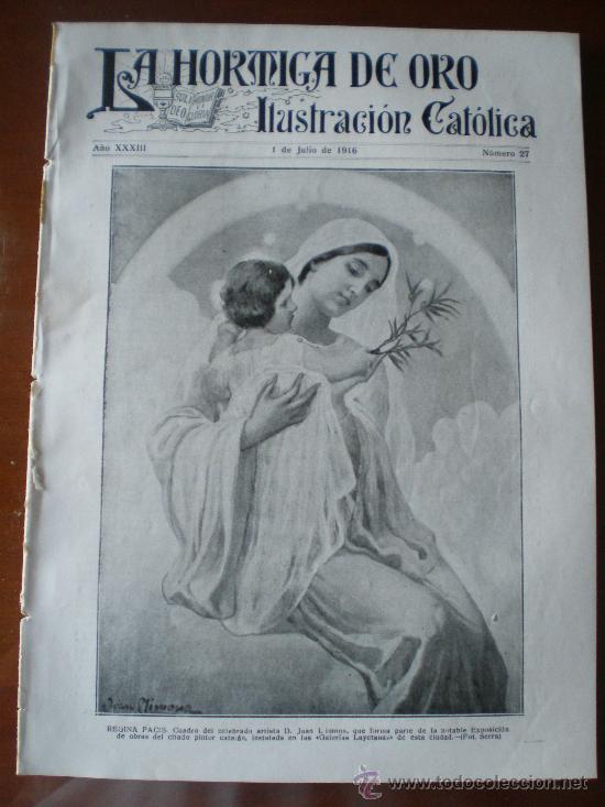 Coleccionismo de revistas y peri&oacute;dicos: LA HORMIGA DE ORO N&ordm; 27 (01/07/16) PAMPLONA GERONA GRANADA MALLORCA URQUIOLA ZUMARRAGA LOGRO&Ntilde;O