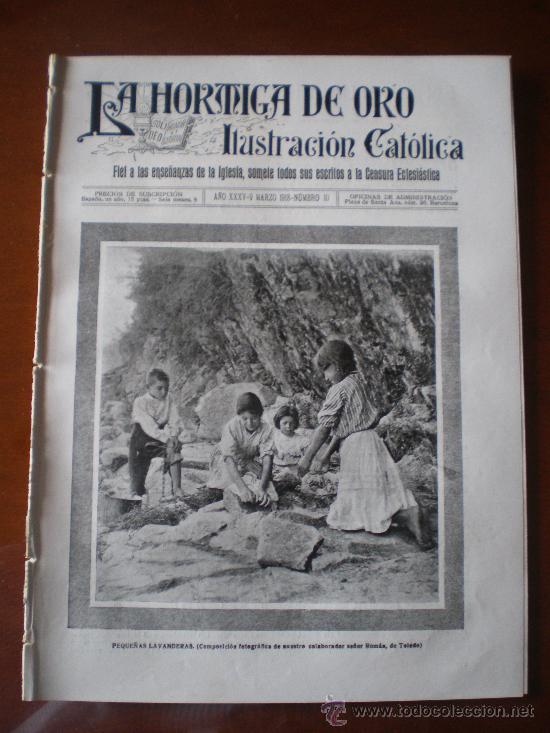 Coleccionismo de revistas y peri&oacute;dicos: LA HORMIGA DE ORO N&ordm; 10 (09/03/18) LERIDA NUESTRA SE&Ntilde;ORA DE MIRACLE MELILLA TETUAN