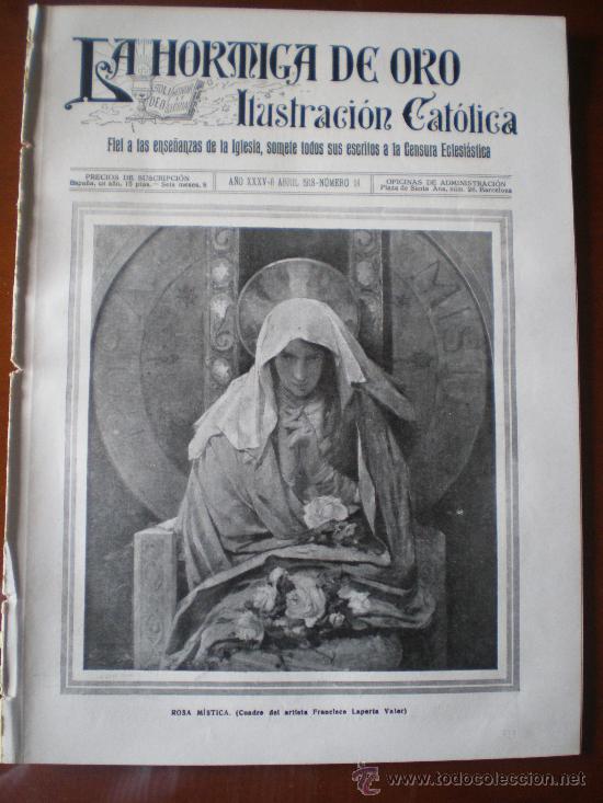 Coleccionismo de revistas y peri&oacute;dicos: LA HORMIGA DE ORO N&ordm; 14 (06/04/18) SAN JOSE ORIOL VITORIA REUS LERIDA SABADELL OLOT CADIZ VALLADOLID