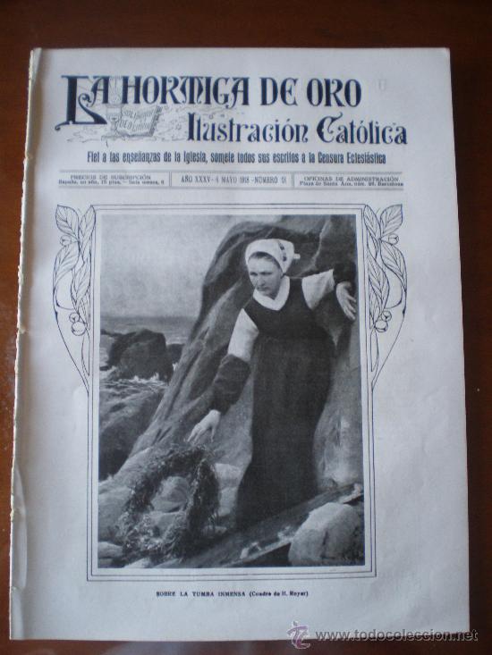 Coleccionismo de revistas y peri&oacute;dicos: LA HORMIGA DE ORO N&ordm; 18 (04/05/18) SABADELL TARRASA VICH MALLORCA LERIDA VALLADOLID CIUDAD RODRIGO