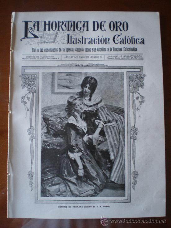 Coleccionismo de revistas y peri&oacute;dicos: LA HORMIGA DE ORO N&ordm; 20 (18/05/18) SANLUCAR LA MAYOR SAN QUIRICO BRUGUES SANTA LI&Ntilde;A ABELLANES GERONA