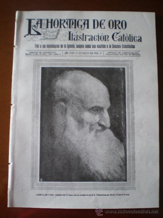 Coleccionismo de revistas y peri&oacute;dicos: LA HORMIGA DE ORO N&ordm; 48 (30/11/18) EIBAR POBLET SABADELL SUBMARINO U-C 74 CASTELLON LA BISBAL OVIEDO