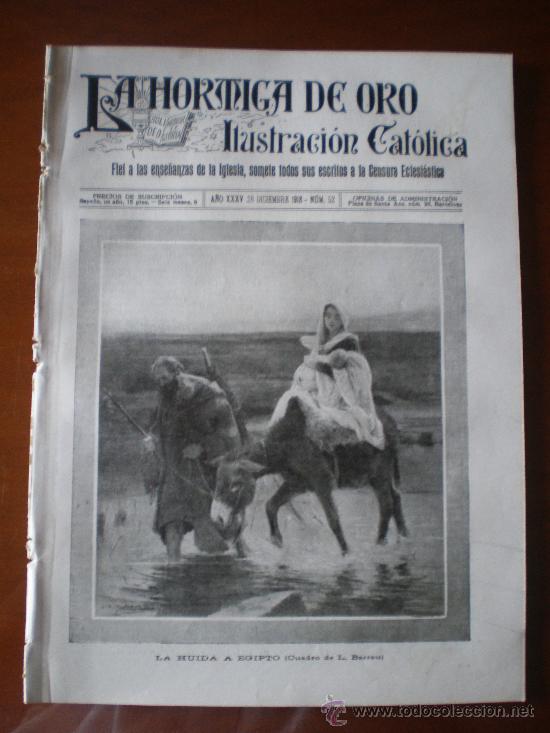 Coleccionismo de revistas y peri&oacute;dicos: LA HORMIGA DE ORO N&ordm; 52 (28/12/18) LOTERIA BURGOS SAN ANDRES DEL PALOMAR MADRID