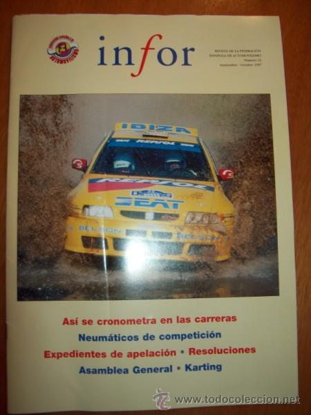 Collectionnisme de Revues et Journaux: REVISTA INFOR N&ordm; 23 SEP-OCT 1987 (FEA)