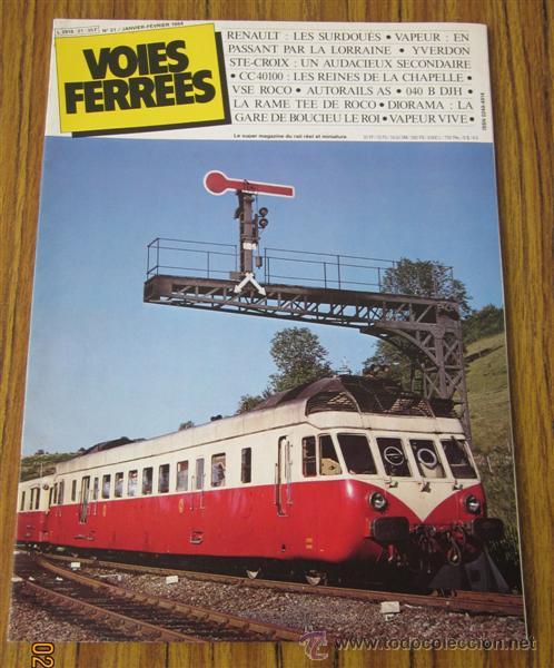 Collection Magazines and Newspapers: VOIES FERREES .. Revista de ferrocarriles &ndash; trenes .. N&ordm; 21 ener fbr 1984