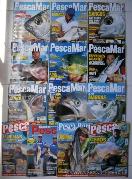 Coleccionismo de revistas y peri&oacute;dicos: Gran lote de 25 Revistas de Pesca y Mar de los a&ntilde;os 2008, 2009 y 2010 (Ver caracter&iacute;sticas)