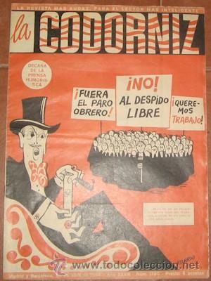 Coleccionismo de Revistas y Peri&oacute;dicos: LA CODORNIZ N&ordm; 1380, DE 1968