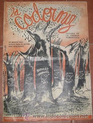 Coleccionismo de Revistas y Peri&oacute;dicos: LA CODORNIZ N&ordm; 1374, DE 1968