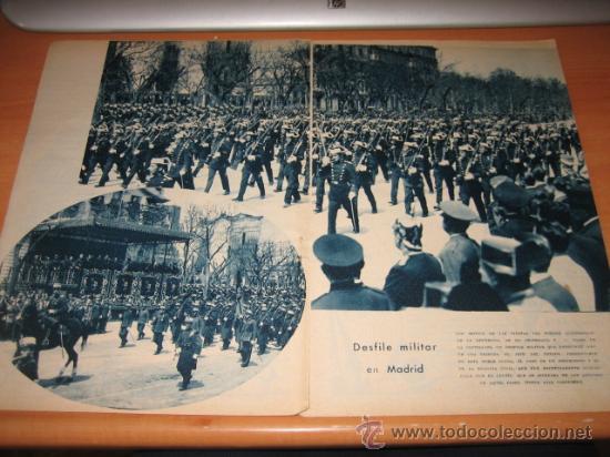 Collection Magazines and Newspapers: DESFILE MILITAR EN MADRID CON MOTIVO DEL 3 ANIVERSARIO DE LA REPUBLICA    HOJA  DE REVISTA 1934