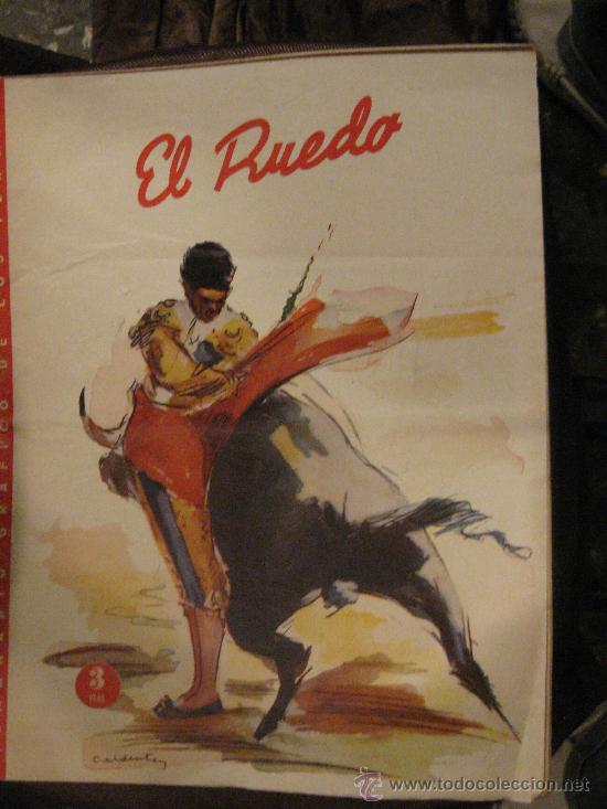 Coleccionismo de Revistas y Peri&oacute;dicos: REVISTA TAURINA EL RUEDO. N&ordm; 282. 17/11/1949. MANOLETE- FRANCISCO VEGA DE LOS REYES