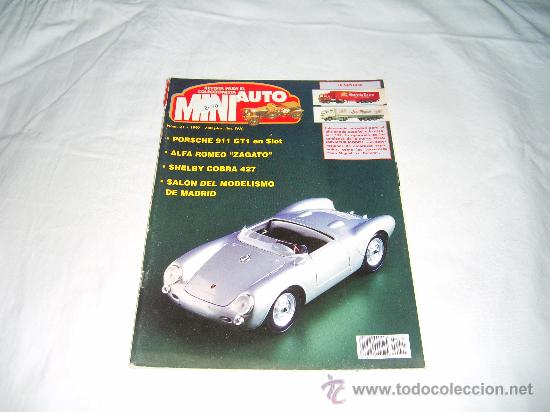 Coleccionismo de Revistas y Peri&oacute;dicos: MINIAUTO N&ordm; 21: PORSCHE 911 GT1. ALFA ROMEO