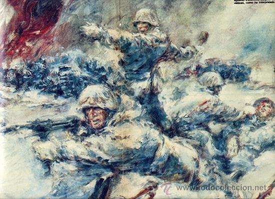 Coleccionismo de Revistas y Peri&oacute;dicos: DIVISION AZUL 2 HOJAS REVISTA