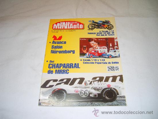 Coleccionismo de revistas y peri&oacute;dicos: MINIAUTO N&ordm; 42: YAMAHA WCM YZR 500'99. CHAPARRAL DE MRRC. AVANCE SALON NUREMBERG. COLECCION PEPSI