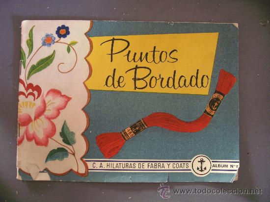 Coleccionismo de revistas y peri&oacute;dicos: album de bordar: puntos de bordado, album n&ordm;2 - hiladuras de fabra & coats