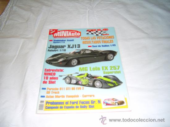 Coleccionismo de Revistas y Peri&oacute;dicos: MINIAUTO N&ordm; 77: SEAT DE RALLIES 1/43. JAGUAR XJ13. MG LOLA EX 257. PORSCHE 911 GTI 98 EVO 2.