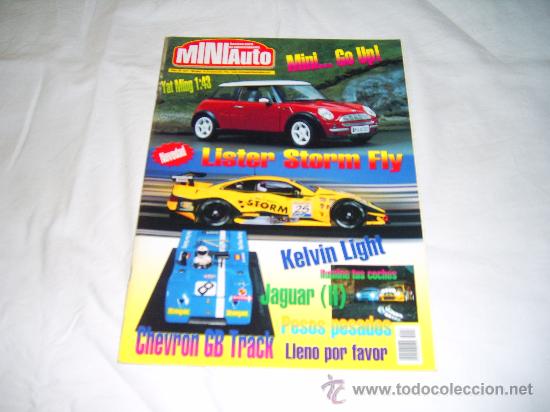 Coleccionismo de Revistas y Peri&oacute;dicos: MINIAUTO N&ordm; 56: MINI... GO UP. LISTER STORM FLY. JAGUAR(II). CHEVRON GB TRACK. KELVIN LIGHT
