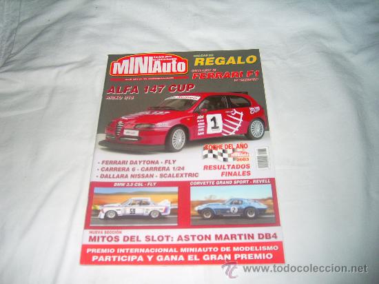 Coleccionismo de revistas y peri&oacute;dicos: MINIAUTO N&ordm; 89: FERRARI F1. ALFA 147 CUP. COCHE DEL A&Ntilde;O 2003. BMW 3.5 CLS. CORVETTE GRAND SPORT.