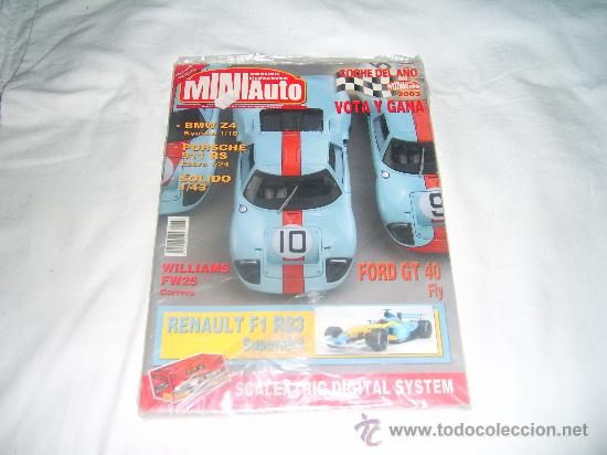 Coleccionismo de Revistas y Peri&oacute;dicos: MINIAUTO N&ordm; 87: BMW Z4. PORSCHE 911 RS. SOLIDO 143. RENAULT F1 R23