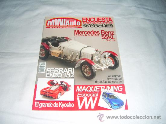 Coleccionismo de revistas y peri&oacute;dicos: MINIAUTO N&ordm; 118: MERCEDES BENZ SSKL. FERRARI ENZO. MAQUETUNING ESPECIAL V W. LA ULTIMAS NOVEDADES