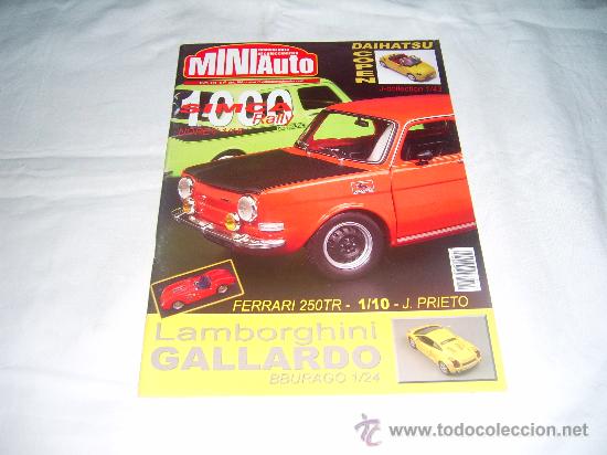 Coleccionismo de revistas y peri&oacute;dicos: MINIAUTO N&ordm; 114: 1000 SIMCA. LAMBORGHINI GALLARDO. FERRARI 250TR.J.PRIETO
