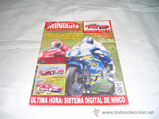 Coleccionismo de Revistas y Peri&oacute;dicos: MINIAUTO N&ordm; 95: LA HONDA DE SETE. CORVETTE 50 A&Ntilde;OS. ALFA 156 GTA. PEUGEOT 307 WRC.