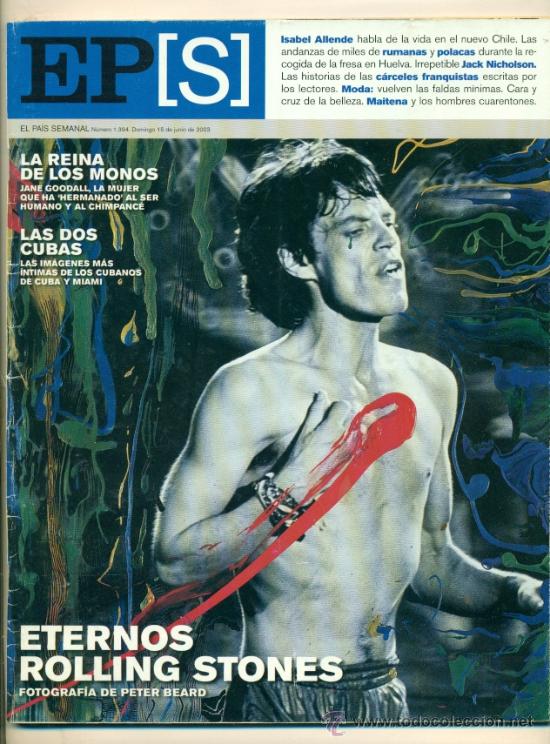 Coleccionismo de Revistas y Peri&oacute;dicos: ETERNOS ROLLING STONES - JACK NICHOLSON - JANE GOODALL