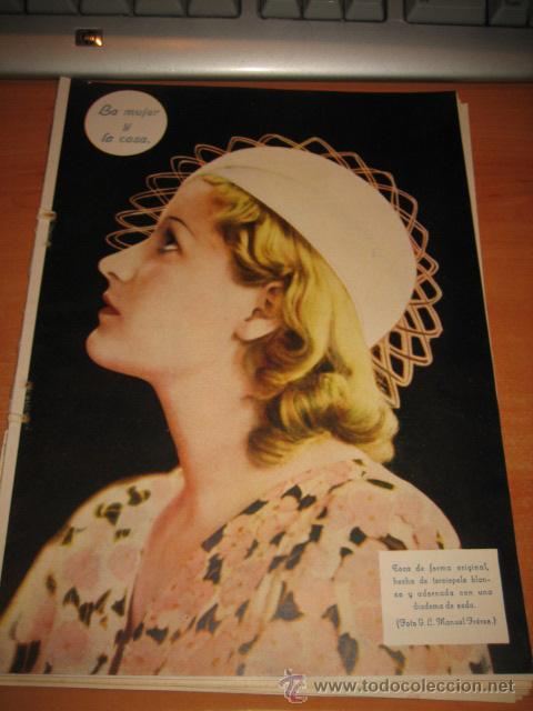 Collection Magazines and Newspapers: MODA 7  HOJAS  DE REVISTA BLANCO Y NEGRO  1933
