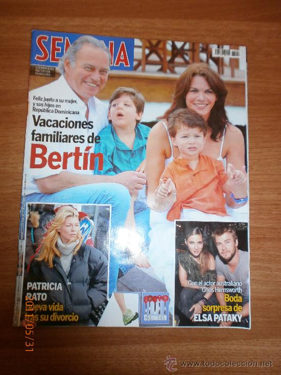 Coleccionismo de Revistas y Peri&oacute;dicos: REVISTA SEMANA N&ordm; 3701 VACACIONES FAMILIARES DE BERTIN