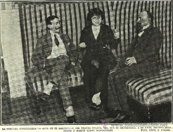 Coleccionismo de Revistas y Peri&oacute;dicos: * TEATRO * La Goya, Jacinto Benavente y Ram&oacute;n L&oacute;pez Montenegro - 1913