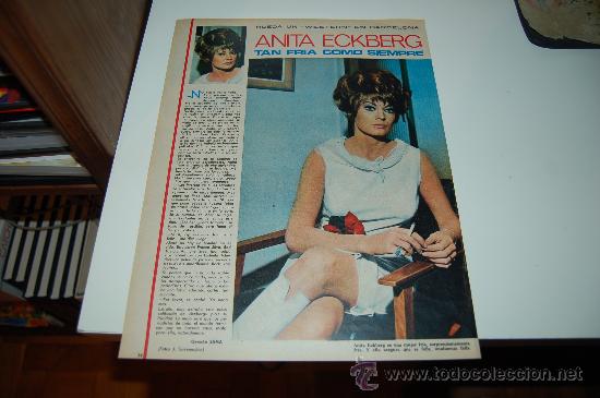 Collection Magazines and Newspapers: ANITA EKBERG: Minientrevista ilustrada de 1967