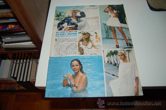 Collection Magazines and Newspapers: SYDNE ROME: Reportaje gr&aacute;fico de los a&ntilde;os 70
