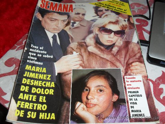 Revista Semana Año 1985 Muerez La Hija De Maria Vendido En Venta Directa 28390880 5500