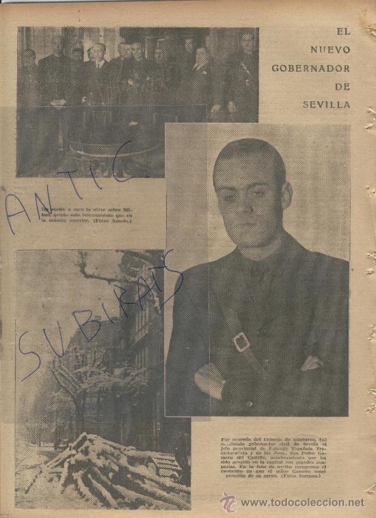 Abcaño 1938guerra Civilnuevo Gobernador De S Comprar Revistas Y Periódicos Antiguos En 5587