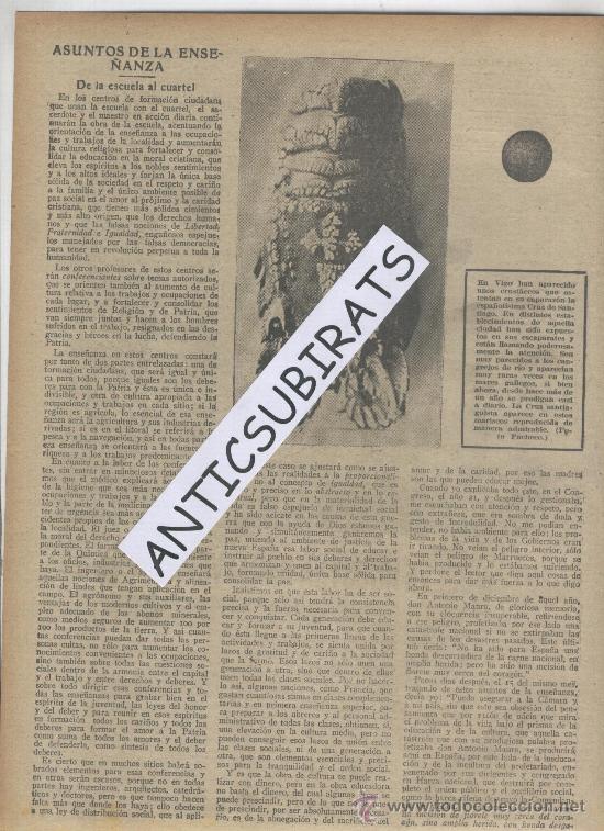 Coleccionismo de revistas y peri&oacute;dicos: ABC.A&Ntilde;O.1938.GUERRA CIVIL.PESCA DE MARISCO FASCISTA EN VIGO.MUY CURIOSO.CHOCOLATES BENEDICTINOS.