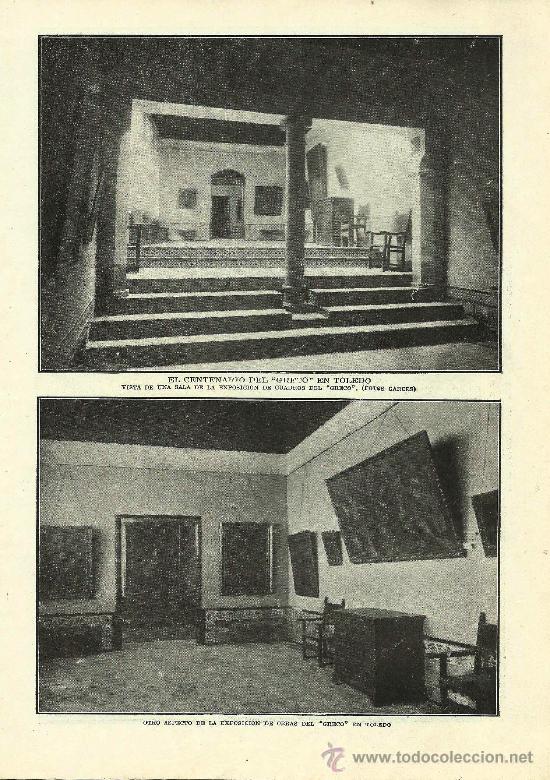 Coleccionismo de revistas y peri&oacute;dicos: Centenario de El Greco en Toledo- 1914