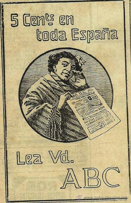 Coleccionismo de revistas y peri&oacute;dicos: Publicidad Lea ABC - 1914