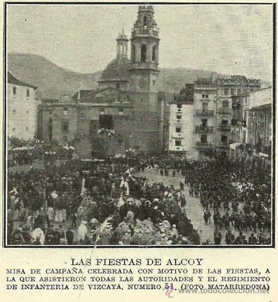 Coleccionismo de Revistas y Peri&oacute;dicos: * ALCOY, ALCOI * Fiestas - 1914
