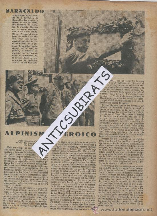 Coleccionismo de Revistas y Peri&oacute;dicos: ABC.25-06-1938.GUERRA CIVIL. ANIVERSARIO DE LA LIBERACION.BARACALDO. PORTUGALETE. SESTAO.