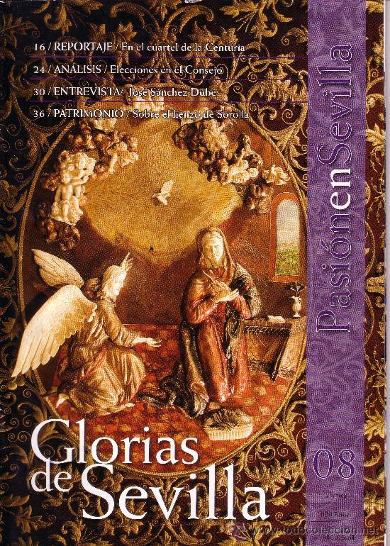 Coleccionismo de Revistas y Peri&oacute;dicos: PASION EN SEVILLA - REVISTA CON INFORMACION DE LA SEMANA SANTA N&ordm; 8