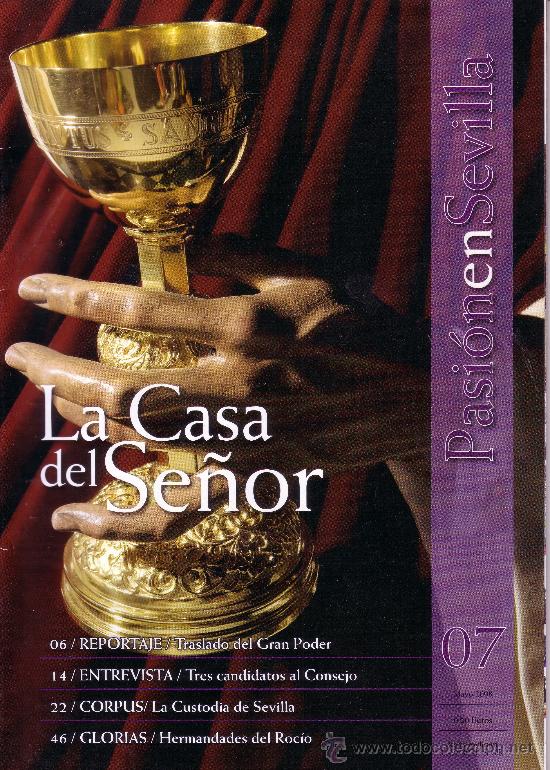 Coleccionismo de Revistas y Peri&oacute;dicos: PASION EN SEVILLA - REVISTA CON INFORMACION DE LA SEMANA SANTA N&ordm; 7
