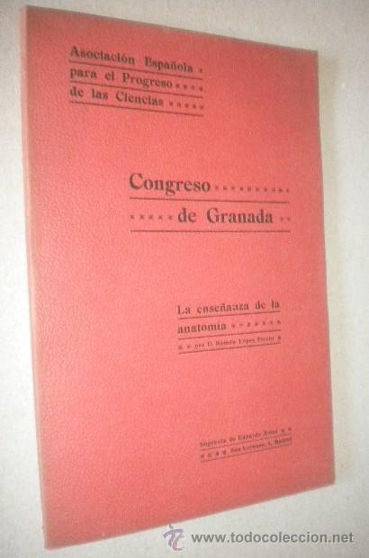 Colecionismo de Revistas e Jornais: Asociacion Espa&ntilde;ola para progreso de las ciencias Congreso de Granada 1911