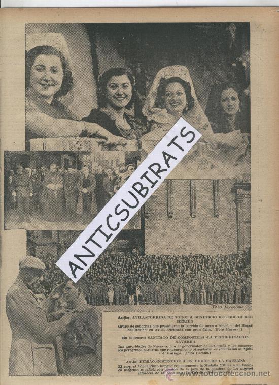 Coleccionismo de revistas y peri&oacute;dicos: ABC.30-09-1938.GUERRA CIVIL.FOTO DEL FRENTE.ANTONIO CALVACHE.AVILA. CORRIDA DE TOROS.