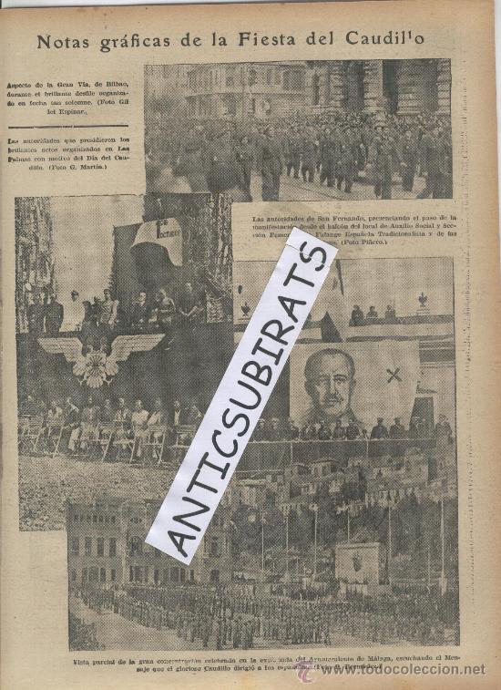 Coleccionismo de revistas y peri&oacute;dicos: ABC.05-10-1936 GUERRA CIVIL.FIESTA DEL CAUDILLO.FRANCO.FALANGE . LAS PALMAS.MALAGA. SAN FERNANDO .