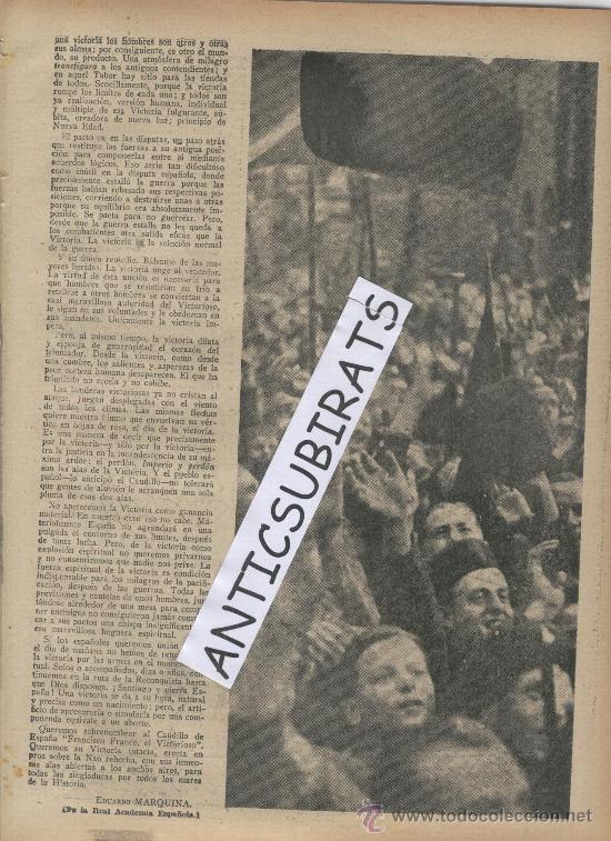 Coleccionismo de revistas y peri&oacute;dicos: ABC.27-10-1938.GUERRA CIVIL.EDUARDO MARQUINA. REAL ACADEMIA ESPA&Ntilde;OLA.